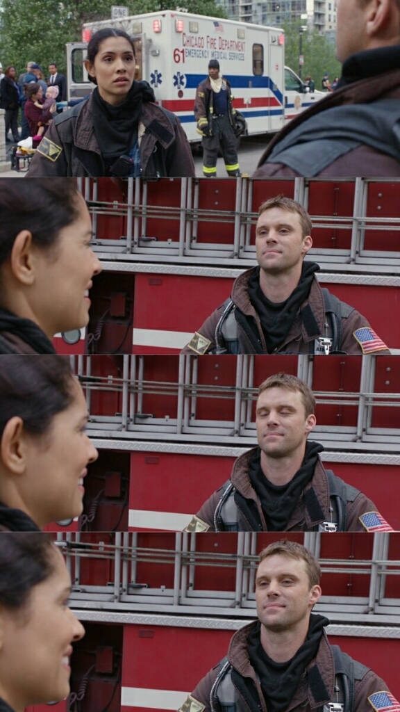 He gave her the "I'm proud of you" Boden look