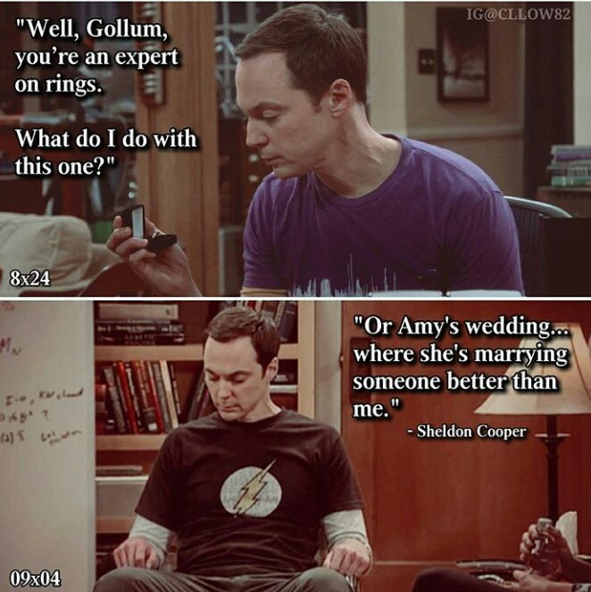 Two of the saddest things I've ever heard from Sheldon 😢