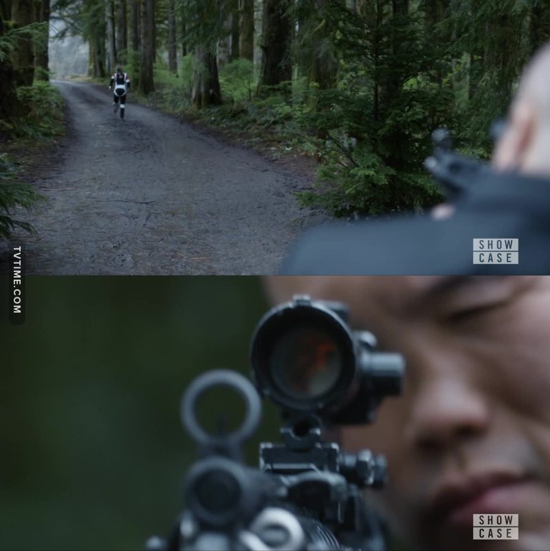 Dont run in a straight line...