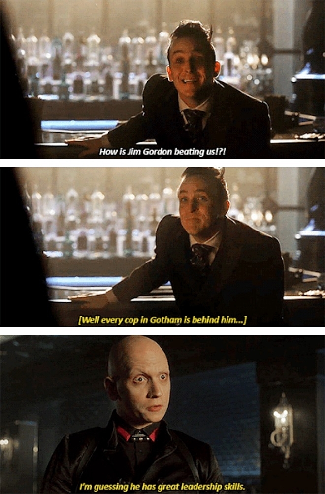 Victor Zsasz strikes again 😄😂