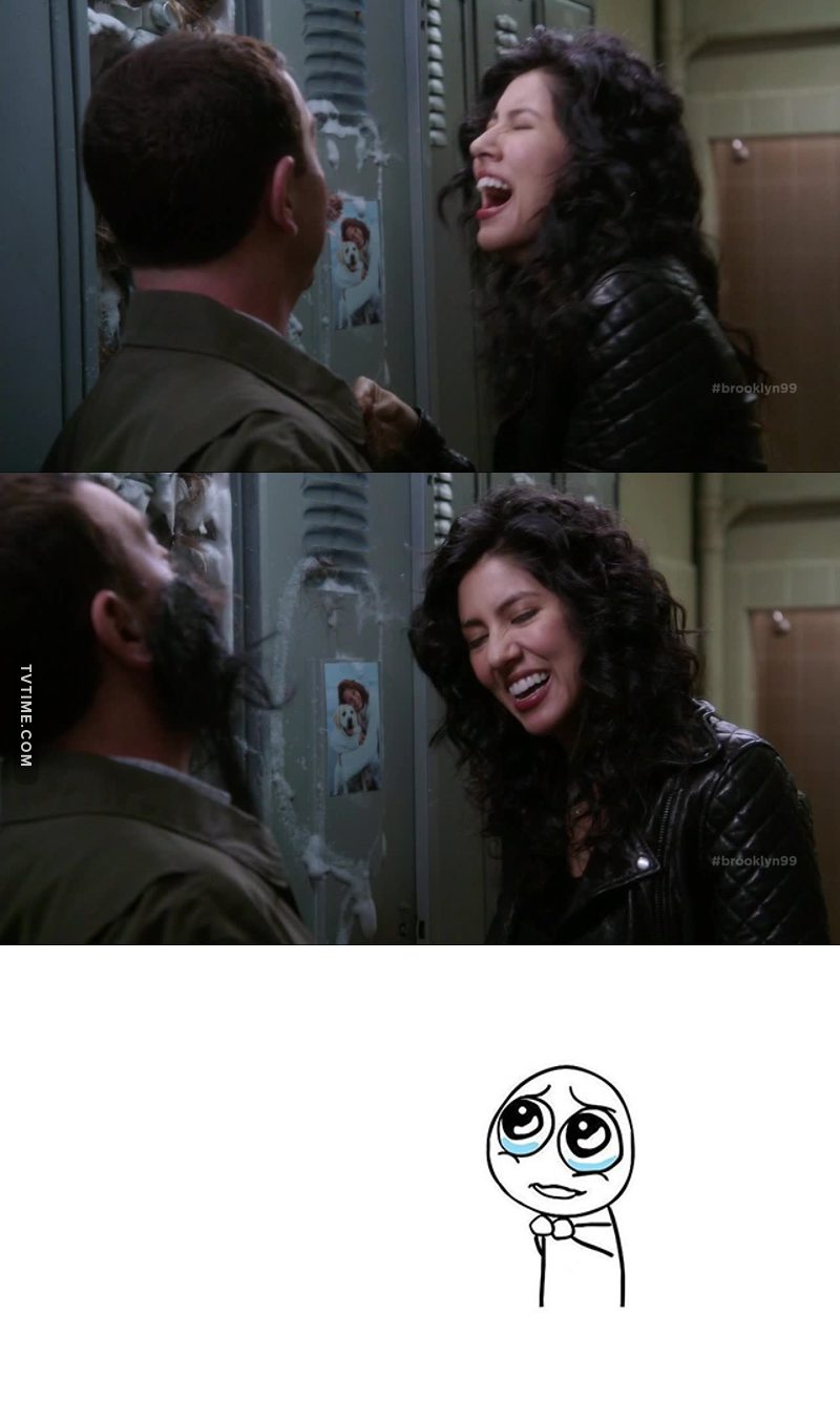 she laughed!!!