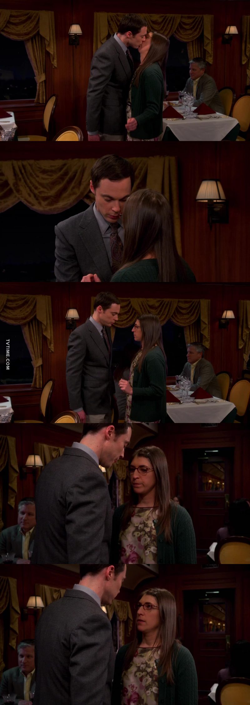 Oooohhhhh their own first kiss !!!! ❤❤❤❤❤