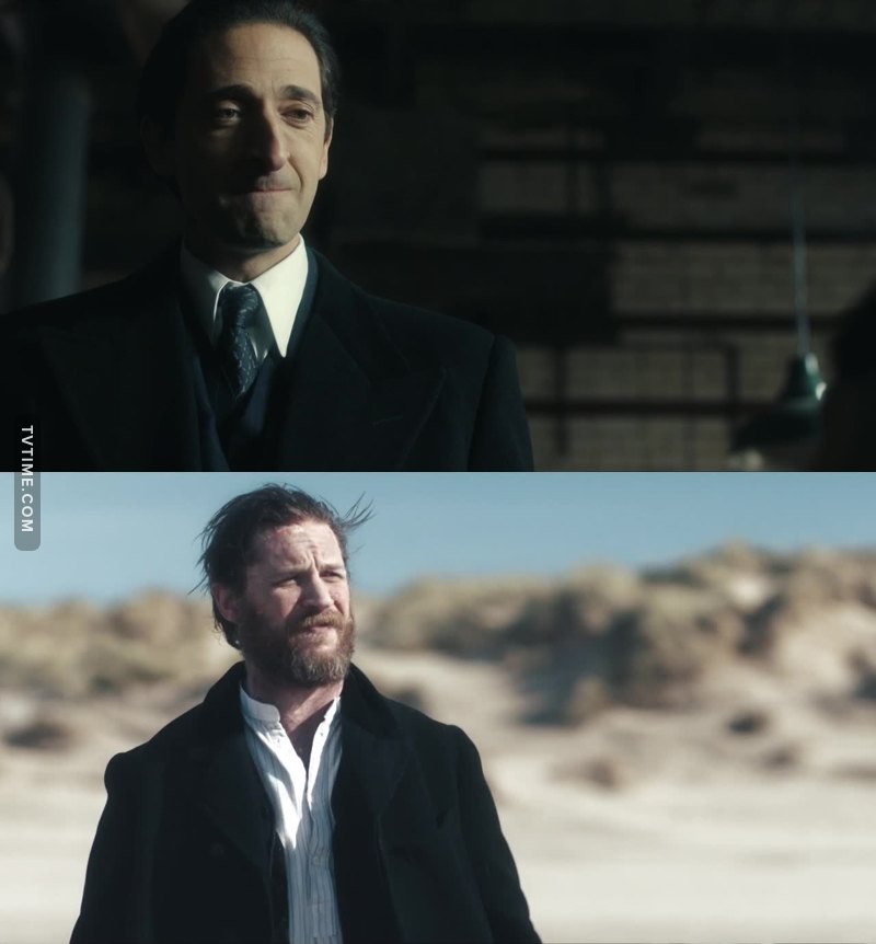 Adrien Brody, Tom Hardy , I wanna say THANK YOU for your outstanding performance in this show . ๐๐ป๐๐ป๐๐ป๐๐ป๐๐ป