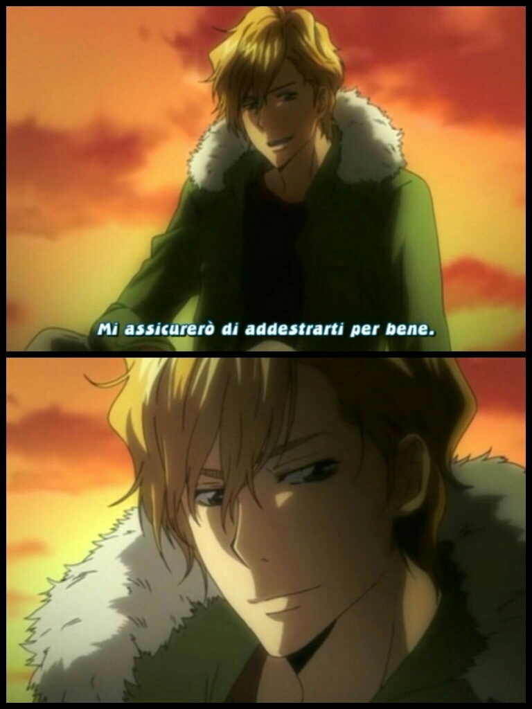 NO VABBÈ, DINO?!
MAMMA MIA CHE BELLO 😍😍😍😍♡