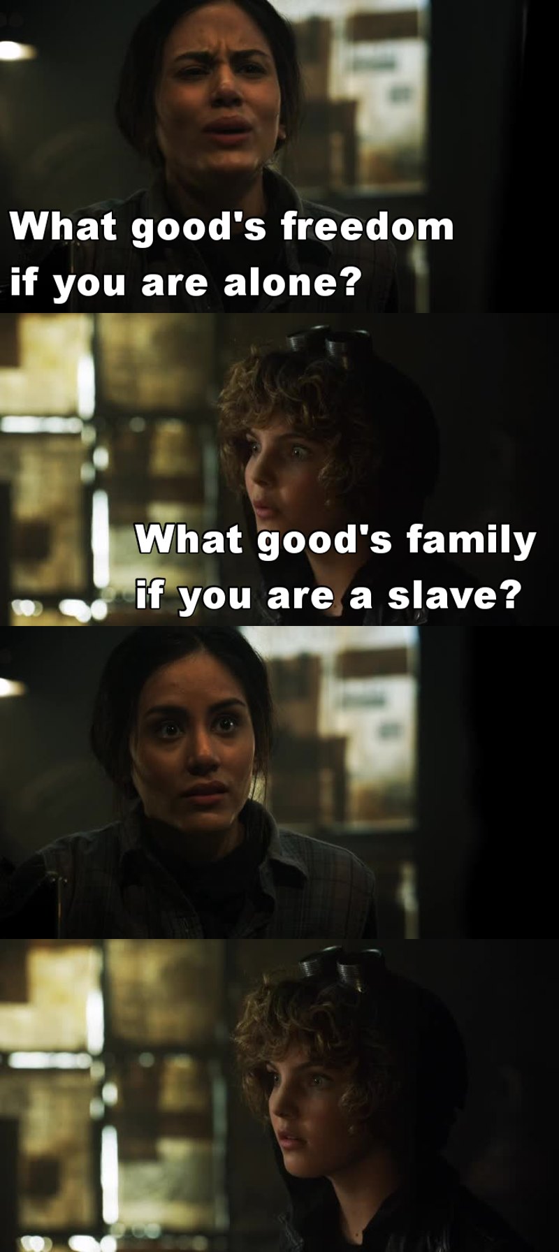 I loved this scene ... And I really love Selina 💕