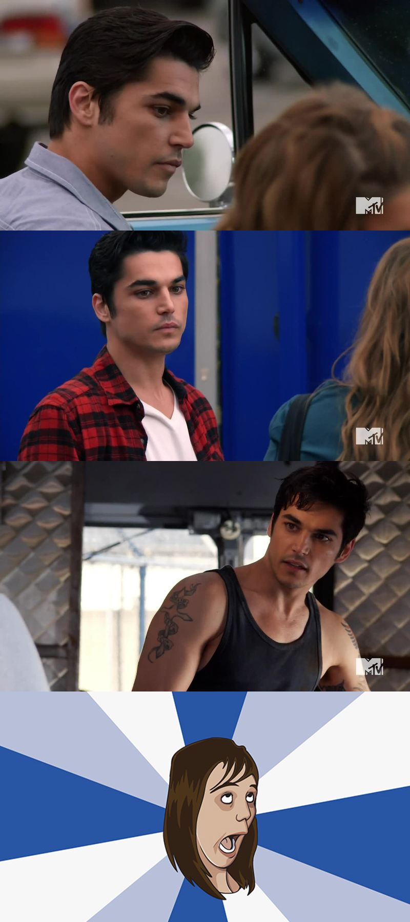 He. Is. So. Hot. 😍😍😍