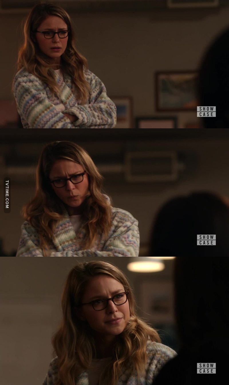 I loved "J'onn" pretending to be Kara. Melissa did SUCH a good job with that!