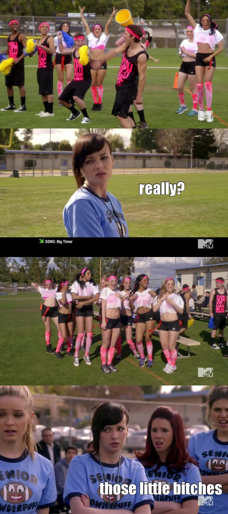 my reaction it was like this!