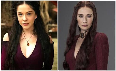 Não acredito que Rodolfo dormiu com uma bruxa (se for )... Adoro !!! E ela me lembrou muito a Melisandre (Got ) ♥♥