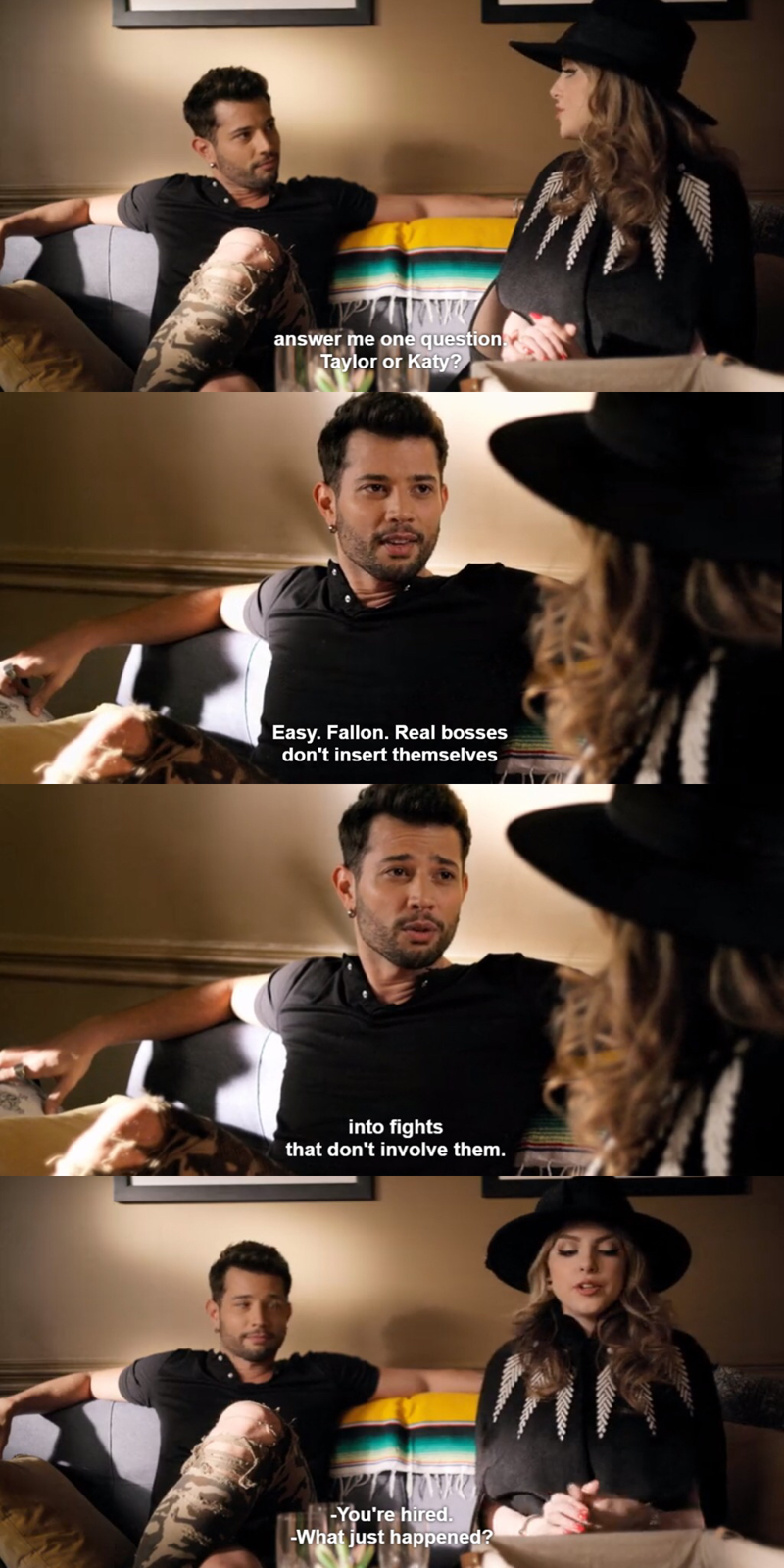 Fallon and Sam working together. I can’t wait to see that.
