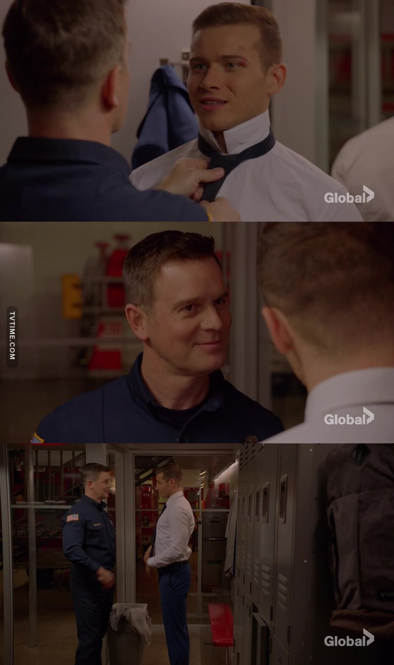 This scene was cute I love them together