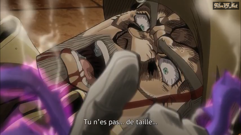 Noooon pas mon préféré Jojo !! 😭😭 Je ne perds pas espoir, tant qu'ils n'ont pas écrits qu'il est décédé, il est peut être encore en vie ! 😭