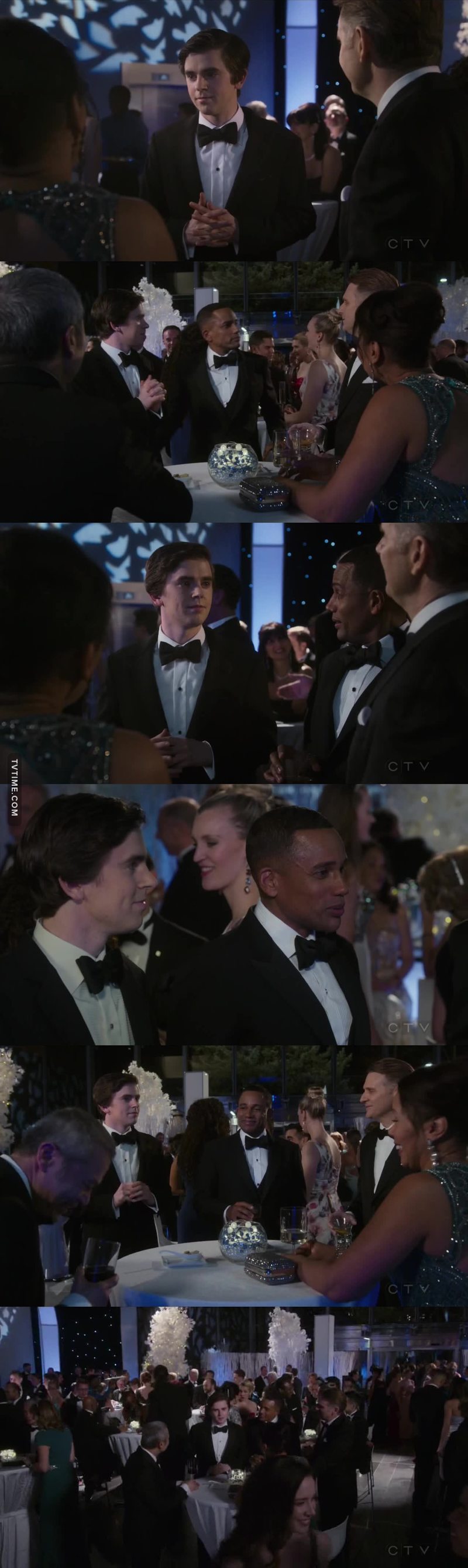First off, I'm so proud of Shaun for trying to mingle. Also, I’m always on the fence about liking Marcus but I have a little more respect for him in this episode for helping Shaun.