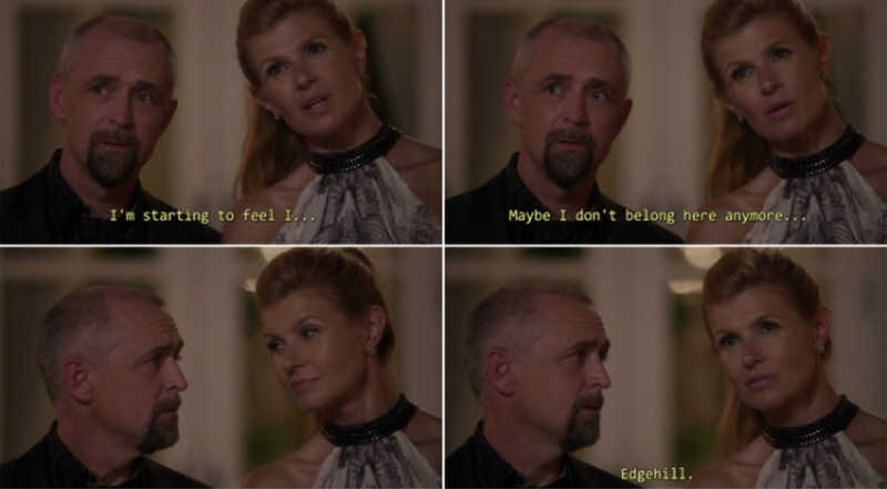 Juliette qui se fait un peu rembarrer.
Le nouveau boss qui déjà essaie de voler des artistes.
Juliette veut tellement montrer que ça l’a touche pas.
Elle s’est ouverte mais ça n’a pas fonctionnais longtemps.
Avery et Juliette sont trop you, ils feraient un beau couple.
« Cause we’re friends.
Friends?
Yeah. Are we? »💋
Pauvre Deacon et Rayna💔 C’est triste mais mieux pour le moment. Ils doivent d’abord guérir chacun de leur côté pour se retrouver correctement.
Will aurait pu dire à Rayna son choix avant de le faire et qu’elle le découvre comme ça. Mais elle reste sans rancune.
Aller Rayna prend Scarlett et allez faire votre truc dans votre label!! 💪🔥