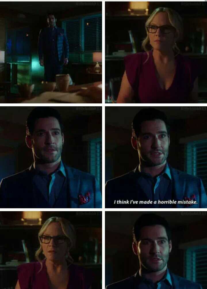 😭 OH my God, Lucifer was so hurt!!