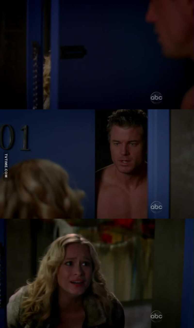 At the end of episode I thought that Lexie came to Mark but that was just Sloan 😮