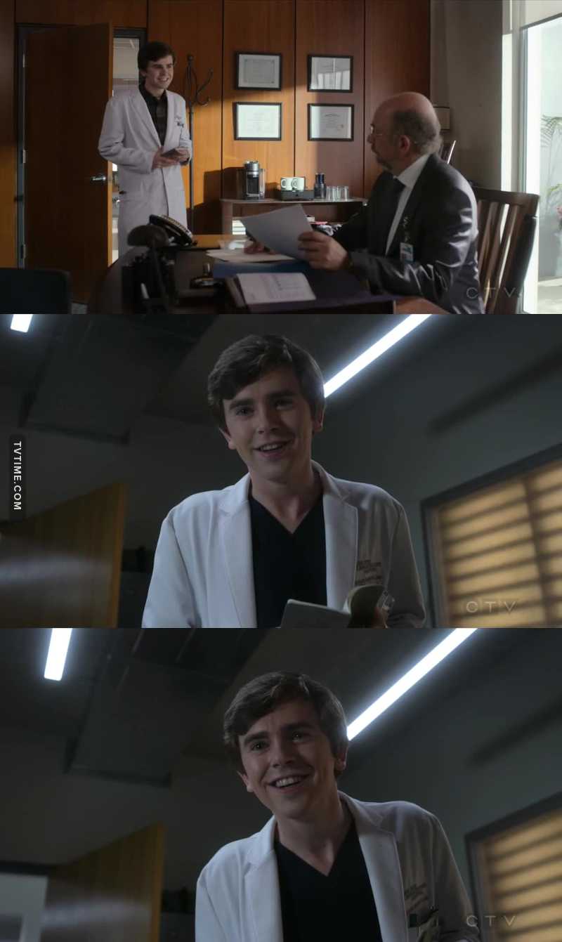 Shaun is killing me with the adorable yet unsettling smiles. ๐๐๐๐