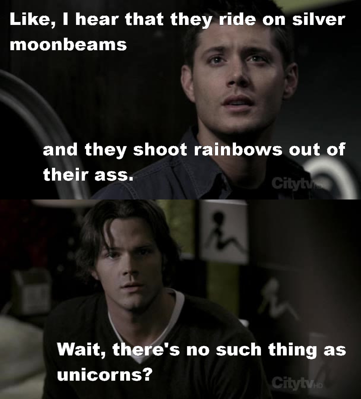 Winchester + unicorns