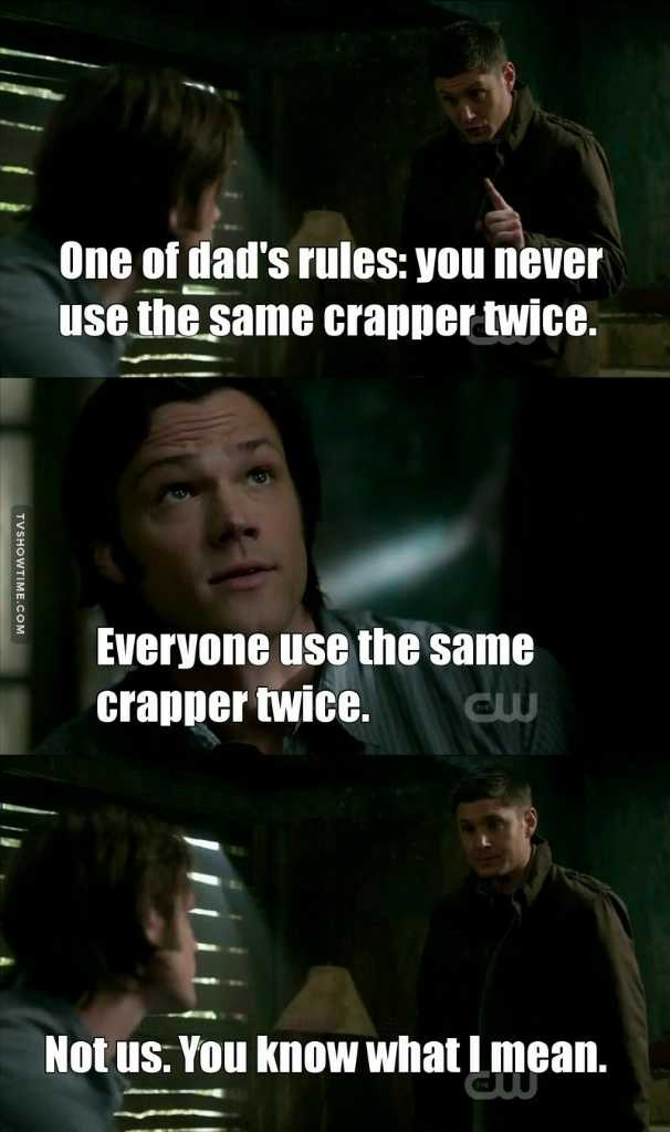 Dean and his phrases :')