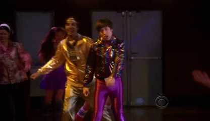 Howard and raj at the end doing there sequence loved it..