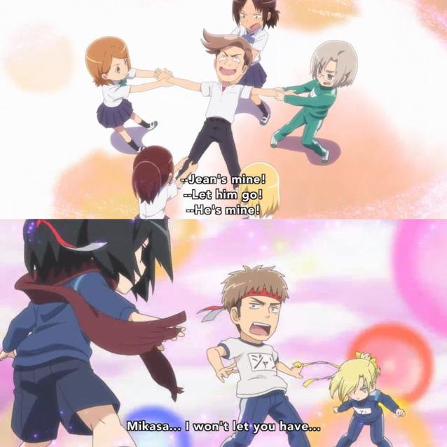 Hahaha didn't know Jean was such a dreamer, and so cute ☺️😂...