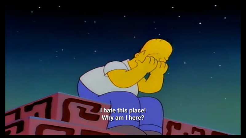 Oh homer!
Sad :(