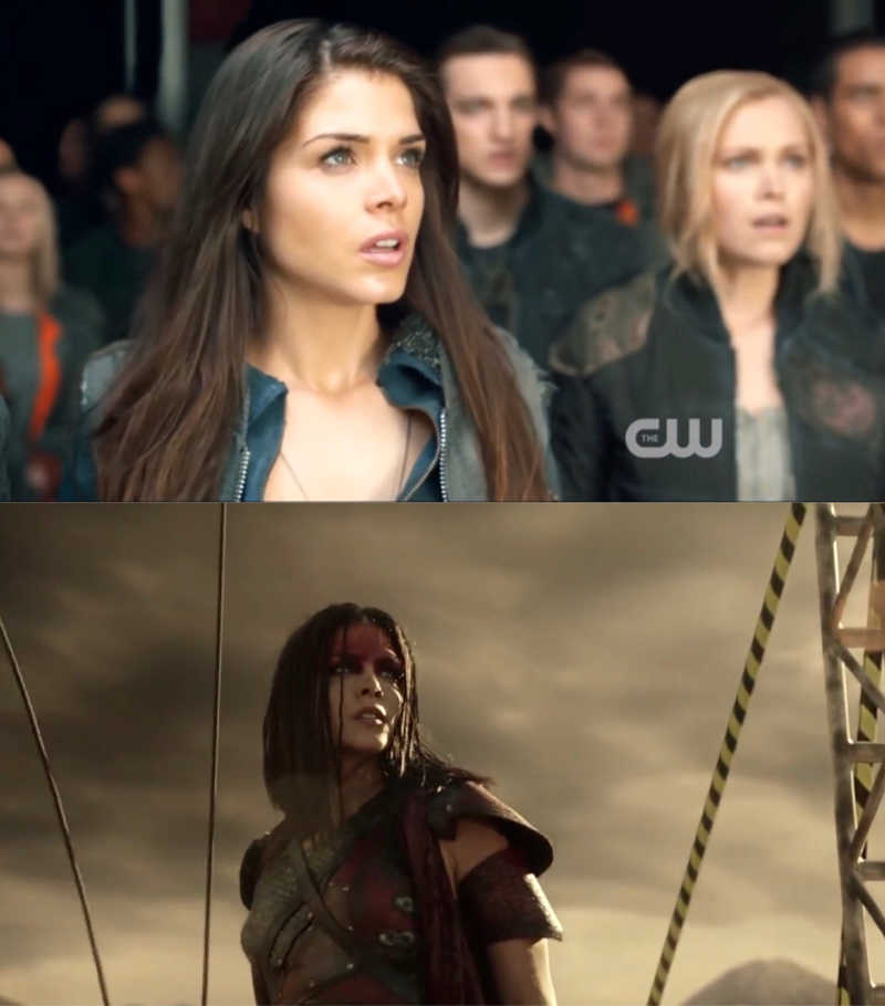 After all these years, Octavia is still the first of her people to get back on the ground.
