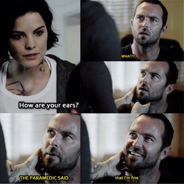 KURT JOKING WITH JANE.
WELLER YOU DORK YOU JUST WANTED HER TO TOUCH YOU 😜
