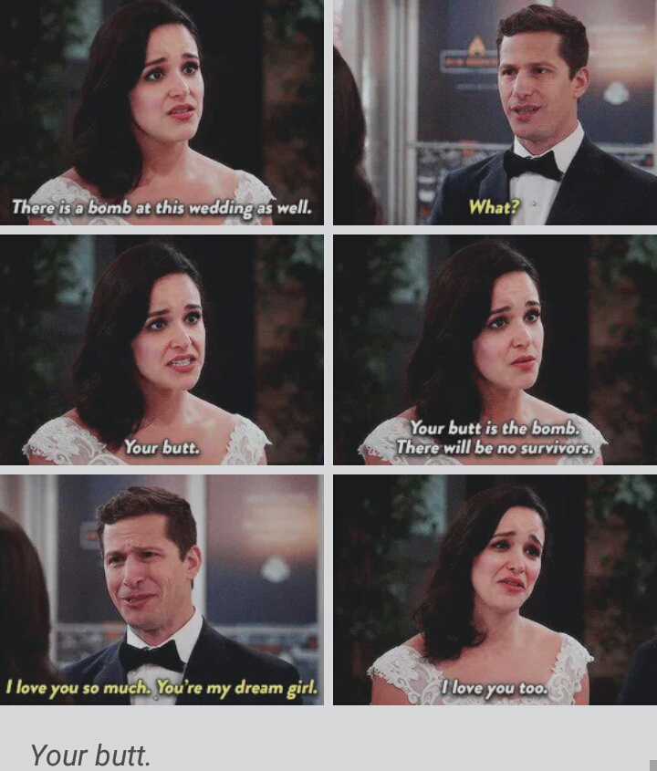 - I love you so much. You're my dream girl.
- I love you too.