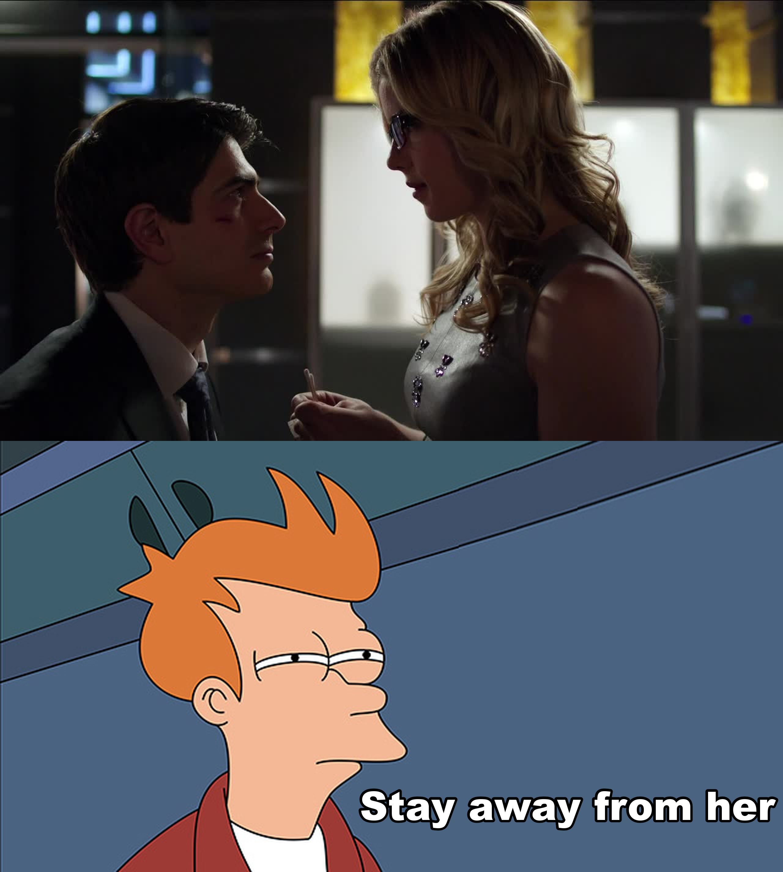 Olicity's fans reaction to this scene LOL