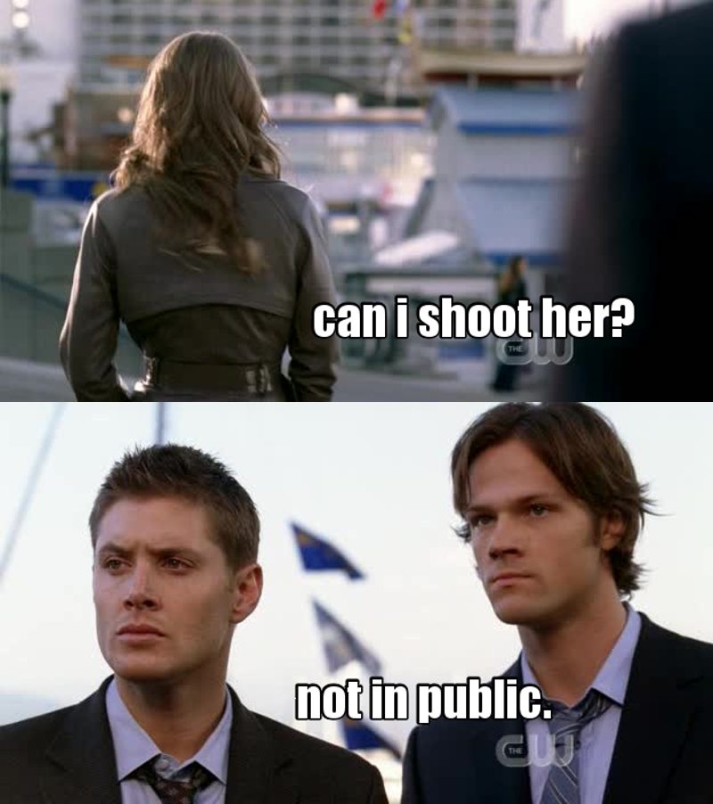 I like her, she's kinda badass ! I want her and Dean together