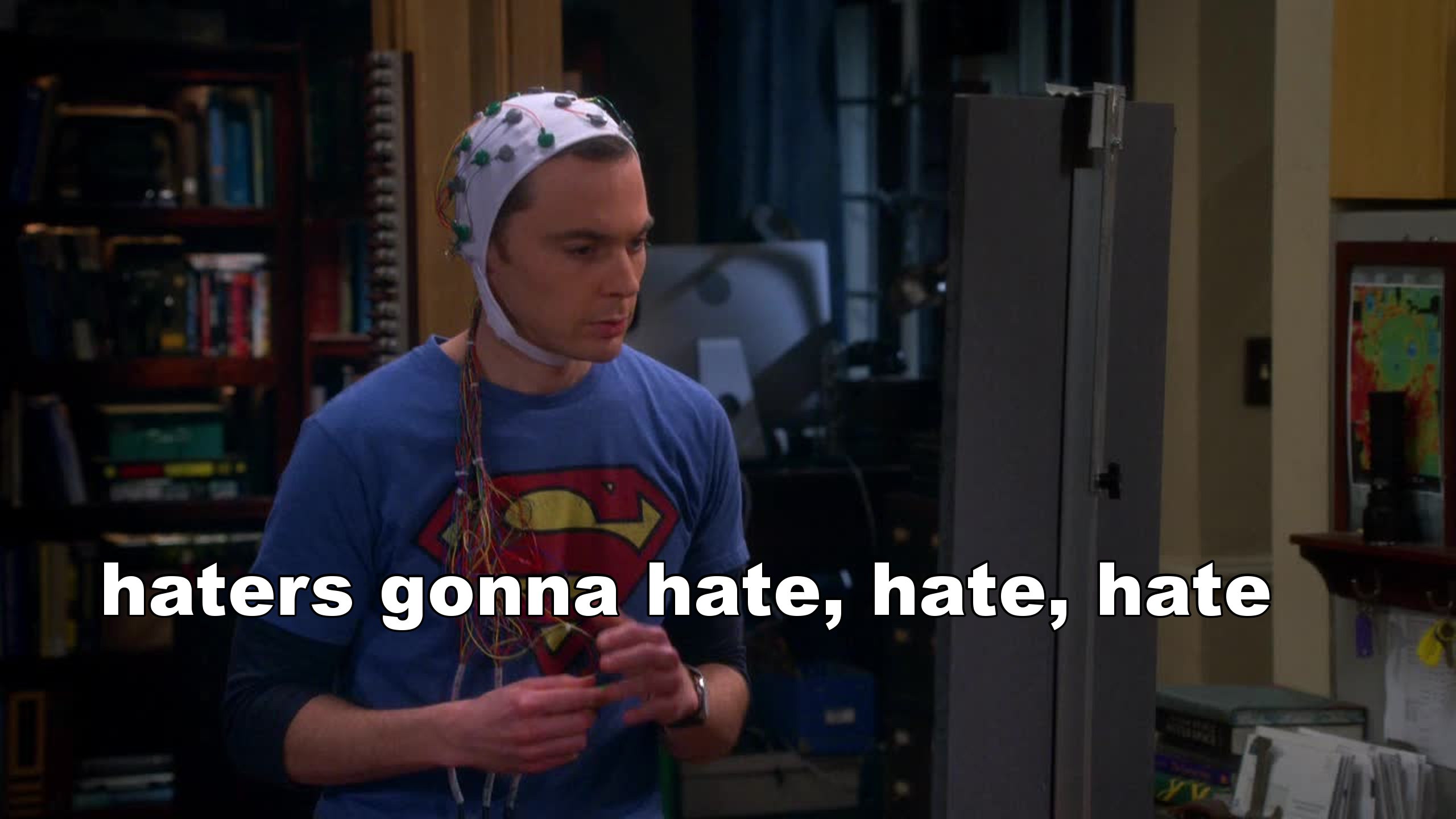 you go and hit them Sheldon