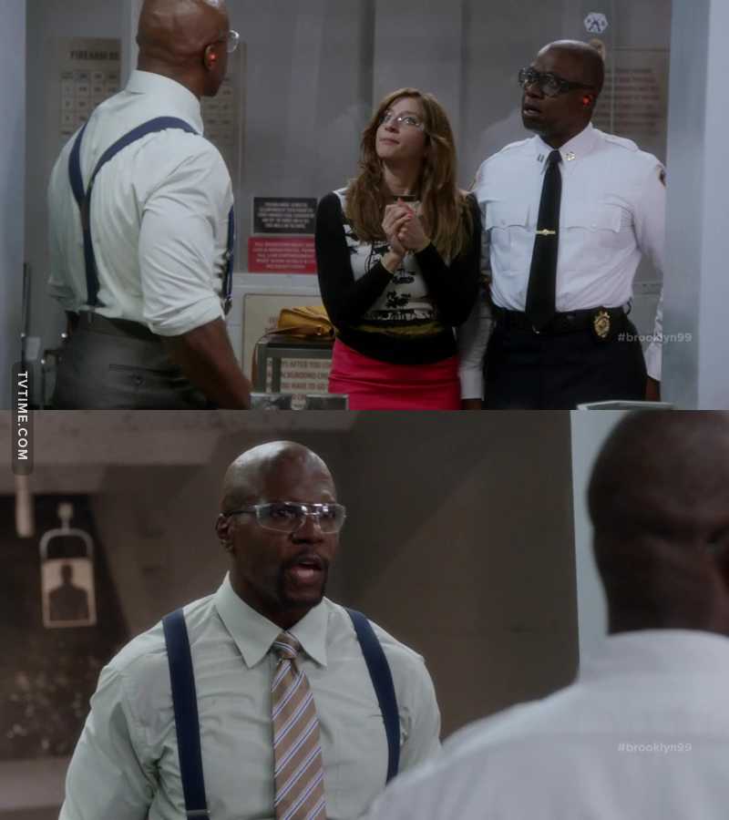 All the scenes in the shooting range were so funny hahaha
