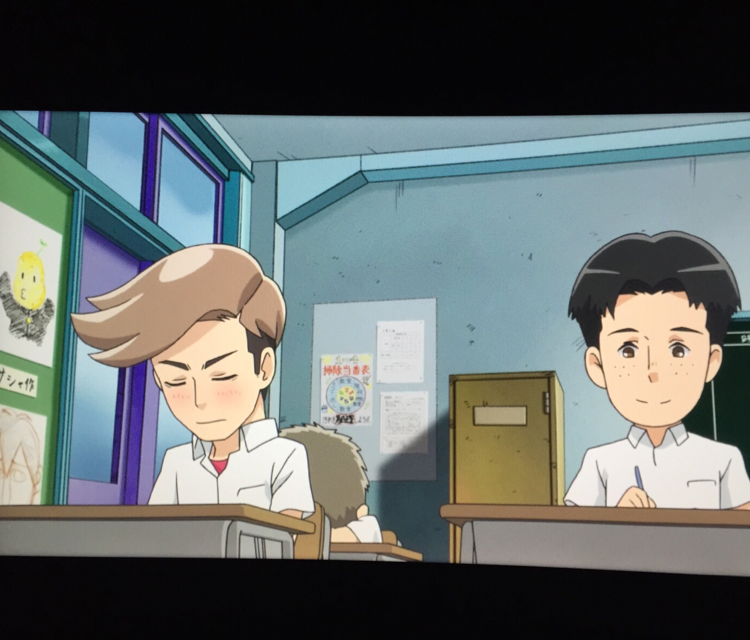 Is this the story of how (we?) Jean thinks a love letter can just be written by a girl and then, in the end, we all understand that it is Marco the one who will always be with him?
Yeah, I know, I love JeanMarco too much.
(Jean's hair, though.)