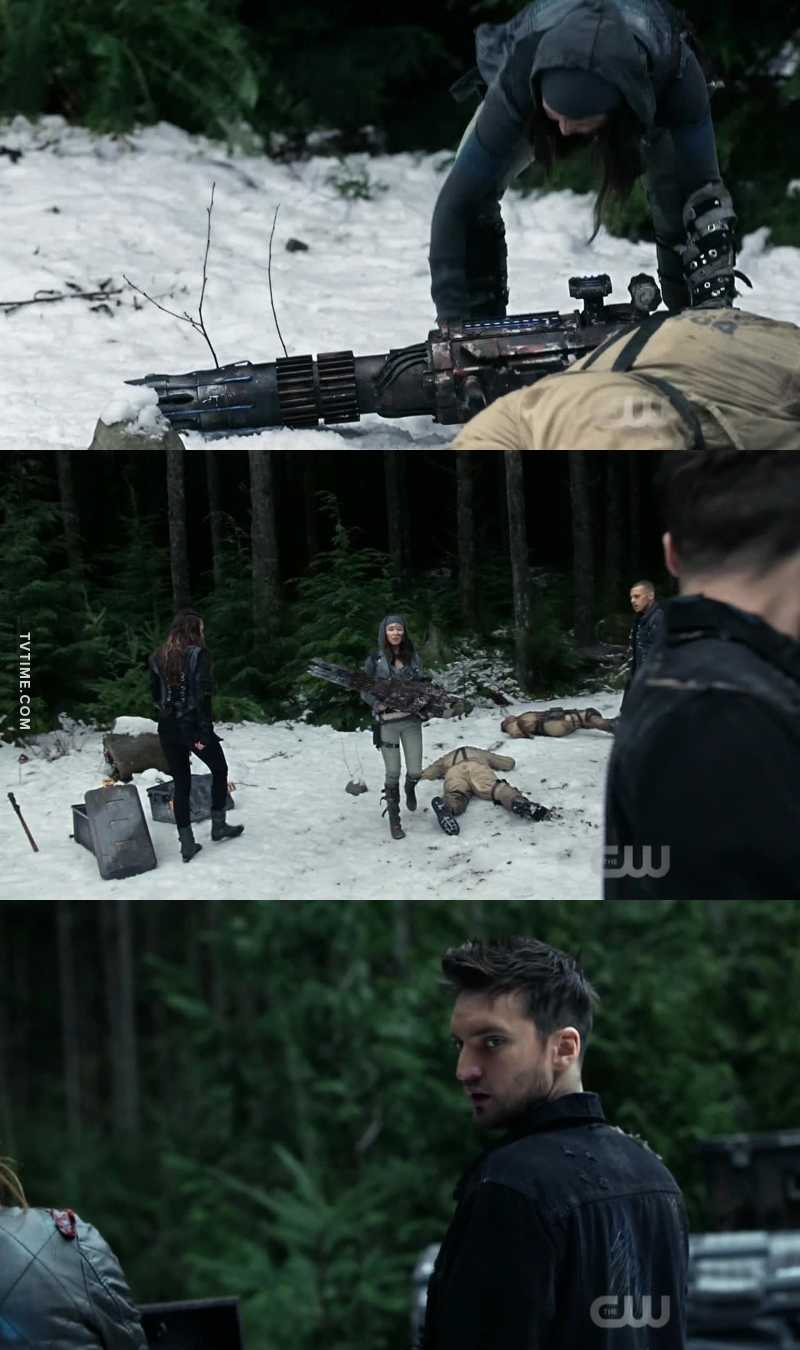 Finally they give him a gun 😂
So happy for Murphy