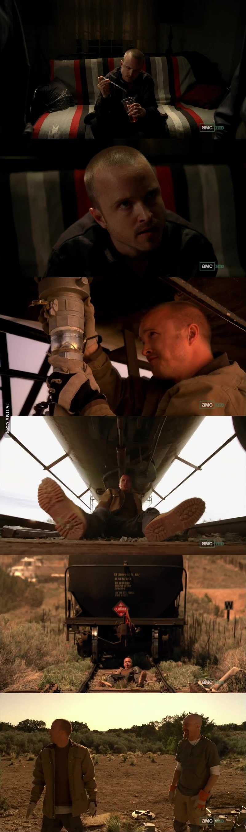 Jesse really is the brains of this operation.