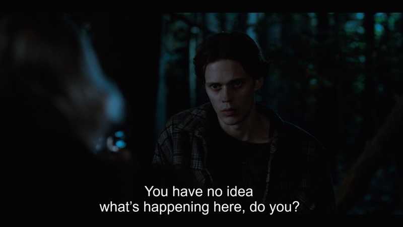 Is he talking to Alan or to me? Because the only thing I know is that I have no idea what the hell is going on