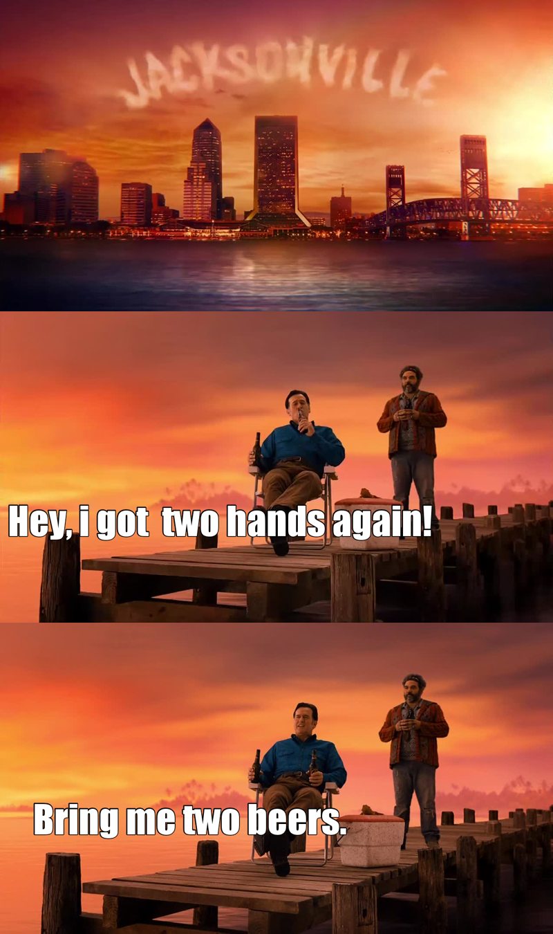 I laughed so hard during this episode! Loved the blast from he past from the first Evil Dead movie. What's there to say? Another great episode!!!