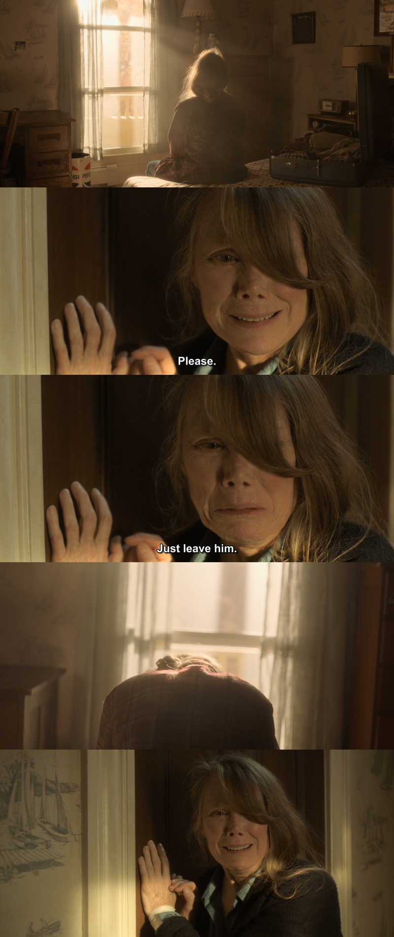 Sissy Spacek deserves Emmy nomination just for this episode! Absolutely amazing performance.