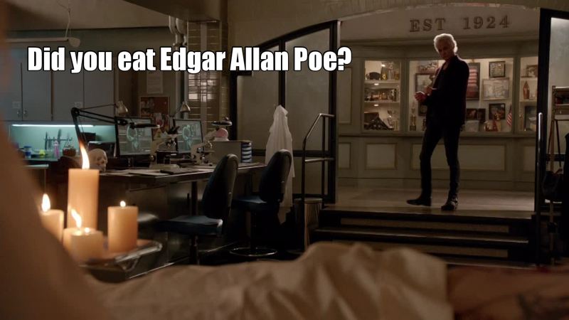 Did you eat Edgar Allen Poe?