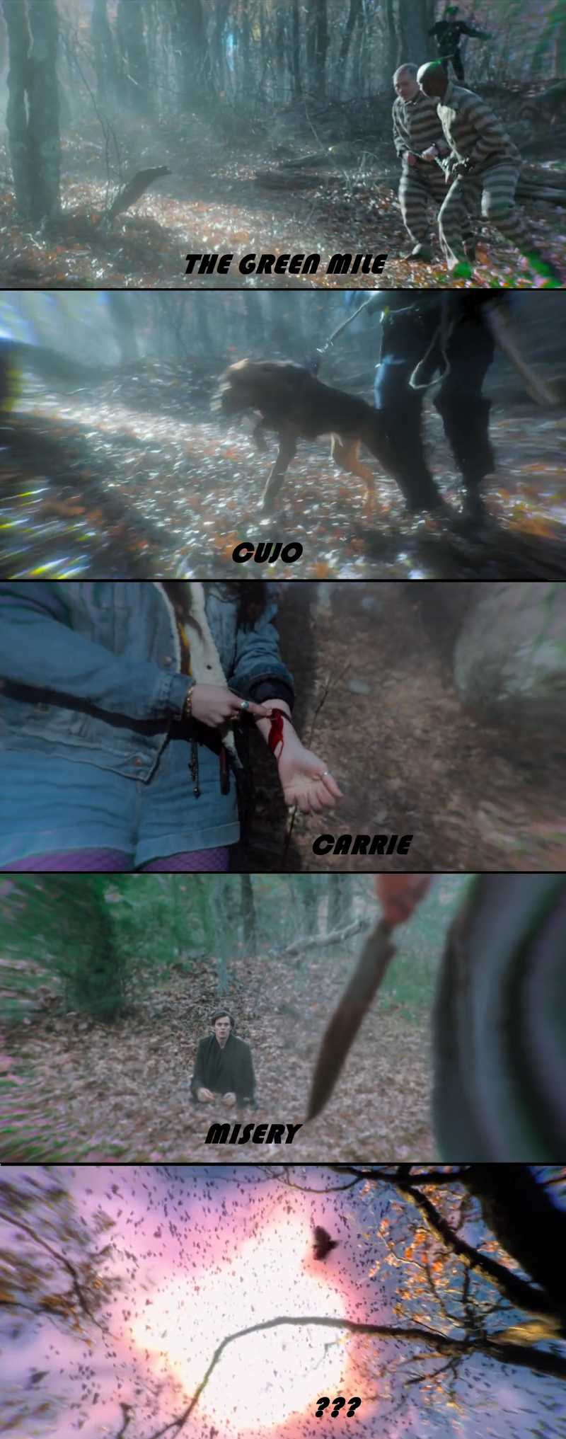 All King's universes are in the Molly's vision. That references!!!