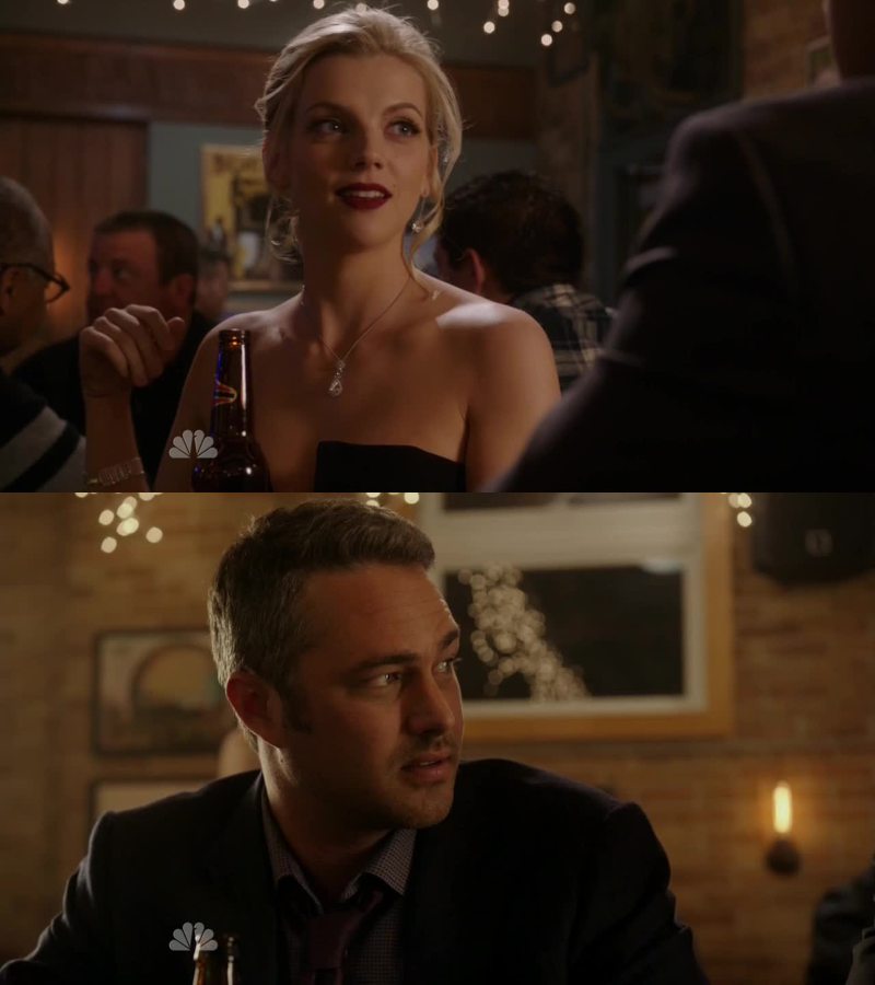 Sylvie and Otis ! oh come on ... she is way to hot for him ! I want Brett & Severide :)