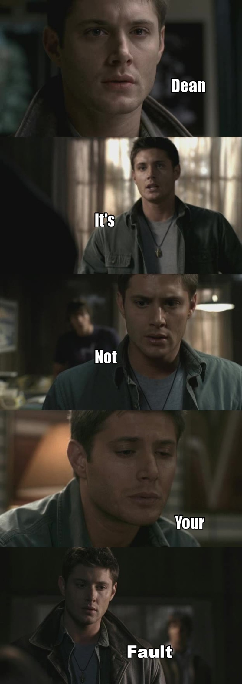 Dean really loves his little Sammy!! 😭😭❤️❤️❤️❤️ such a lovely boy! I love him❤️❤️❤️