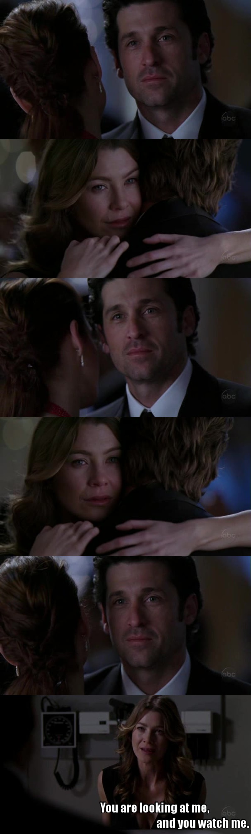 The way they look each other is unique, they show the passion they feel and how much they love each other. I wanna find this kind of love!