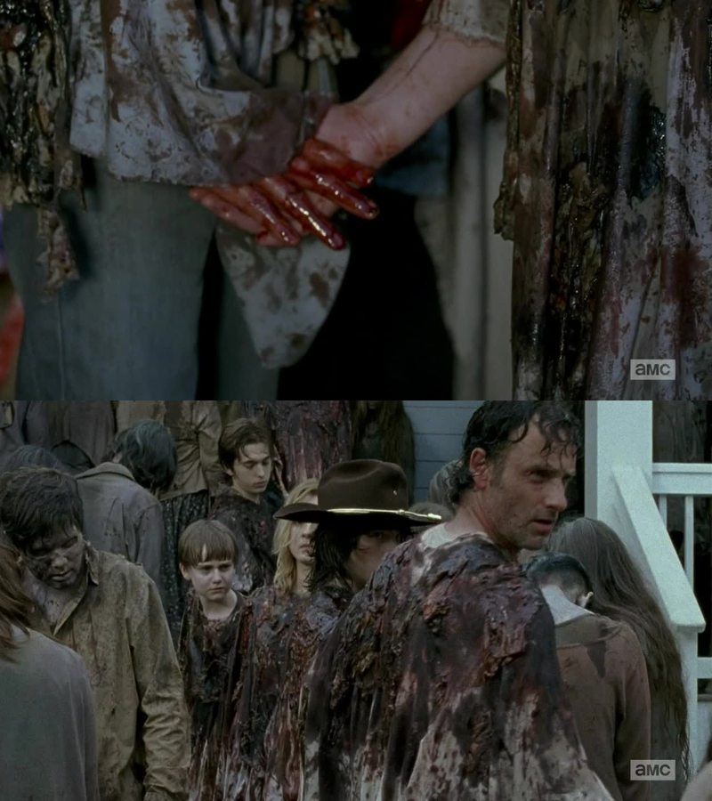 That amazing moment when Carl holds everyone's hands... And Judith floats in the air 👌