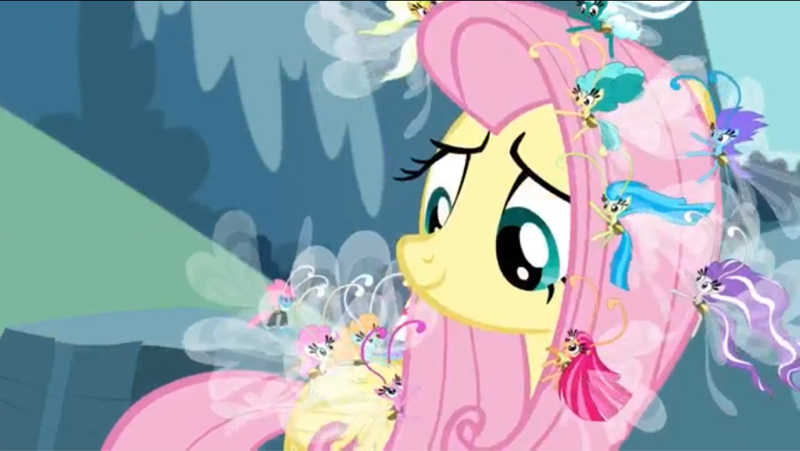 i love the message behind this ! , look how cute they look when they hanging on fluttershy mane , i wish i could have a breezy to be my friend