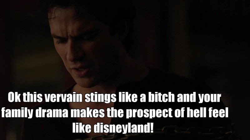 Another Damon Salvator classic 😂