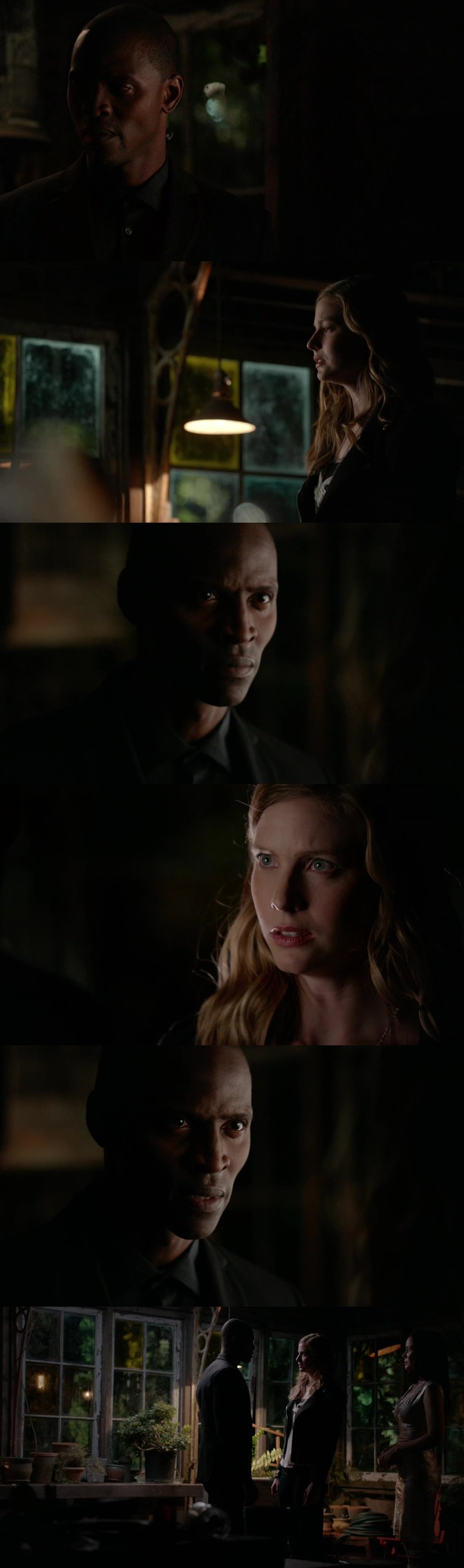Am I the only one here who really loved this scene?
Him face that change from angry to compassionate and then hug her "sister" *-*