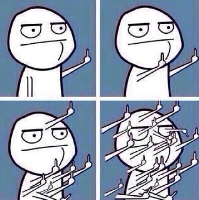 My reaction when I saw how the guys from the Ark were treating Bellamy.