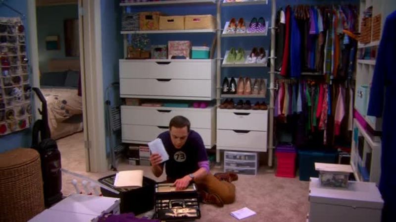 Please, Sheldon, come to my place.